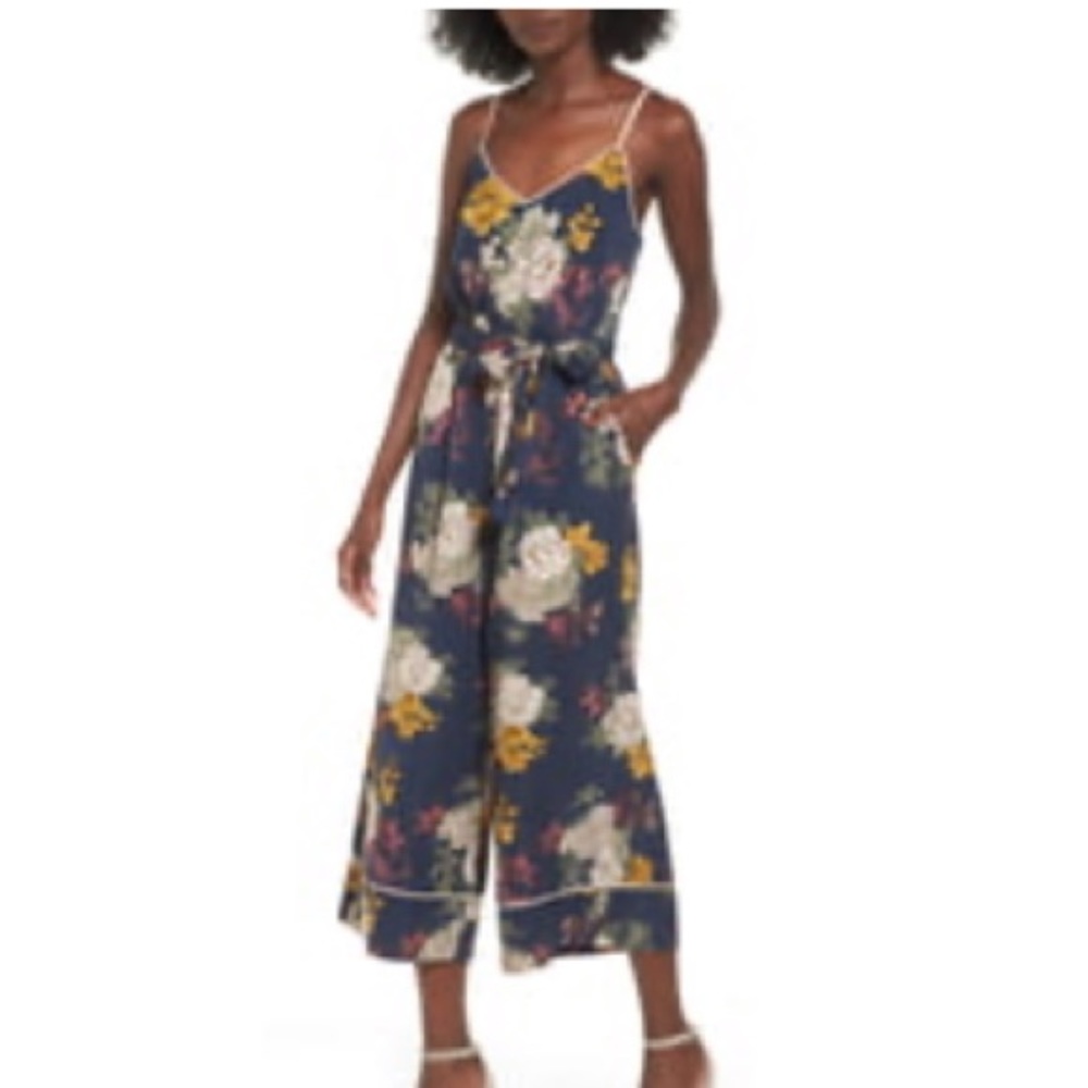 Leith floral jumpsuit